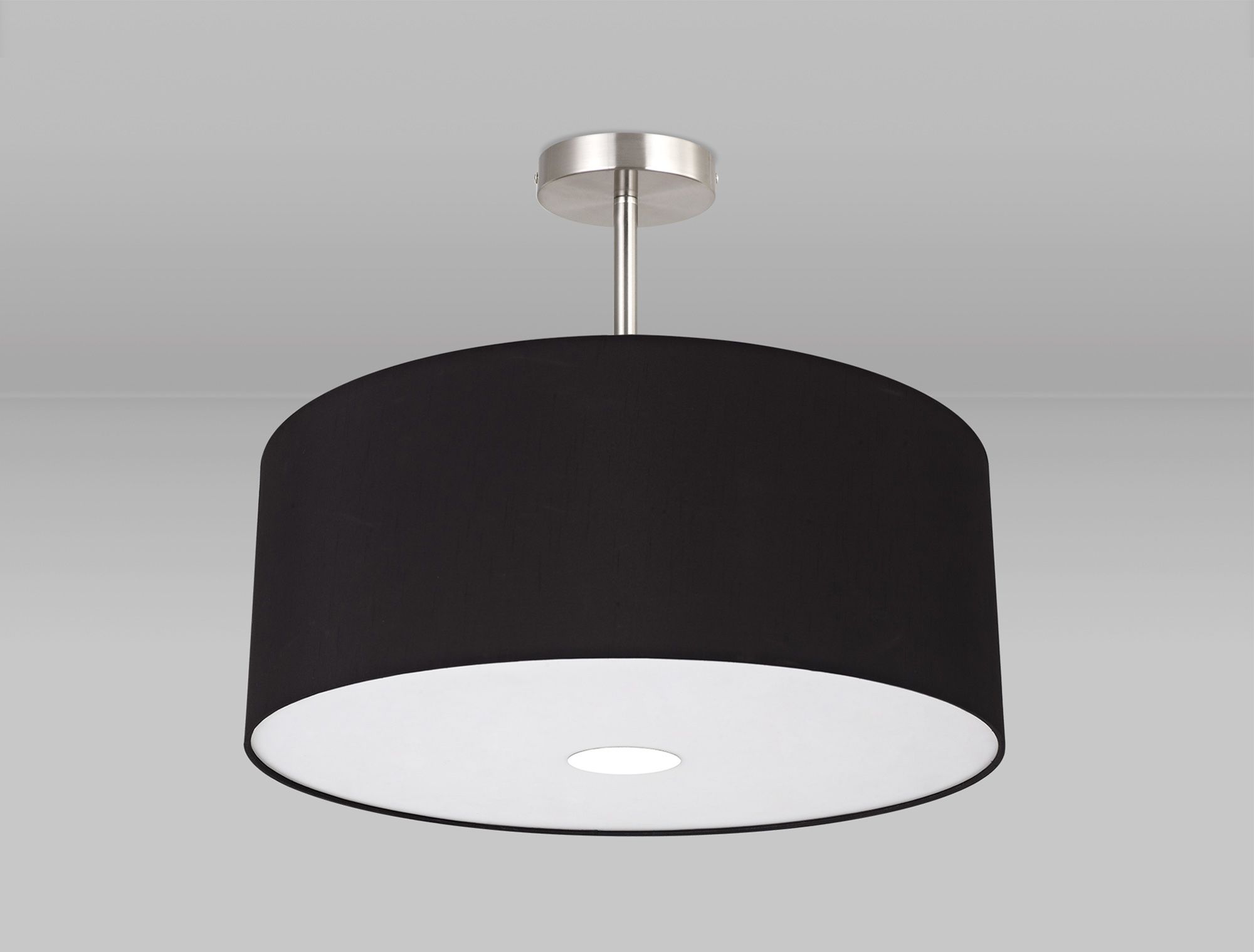 Baymont SN BL/GR Ceiling Lights Deco Semi Flush Fittings Baymont SN BL/GR Ceiling Lights Deco Semi Flush Fittings